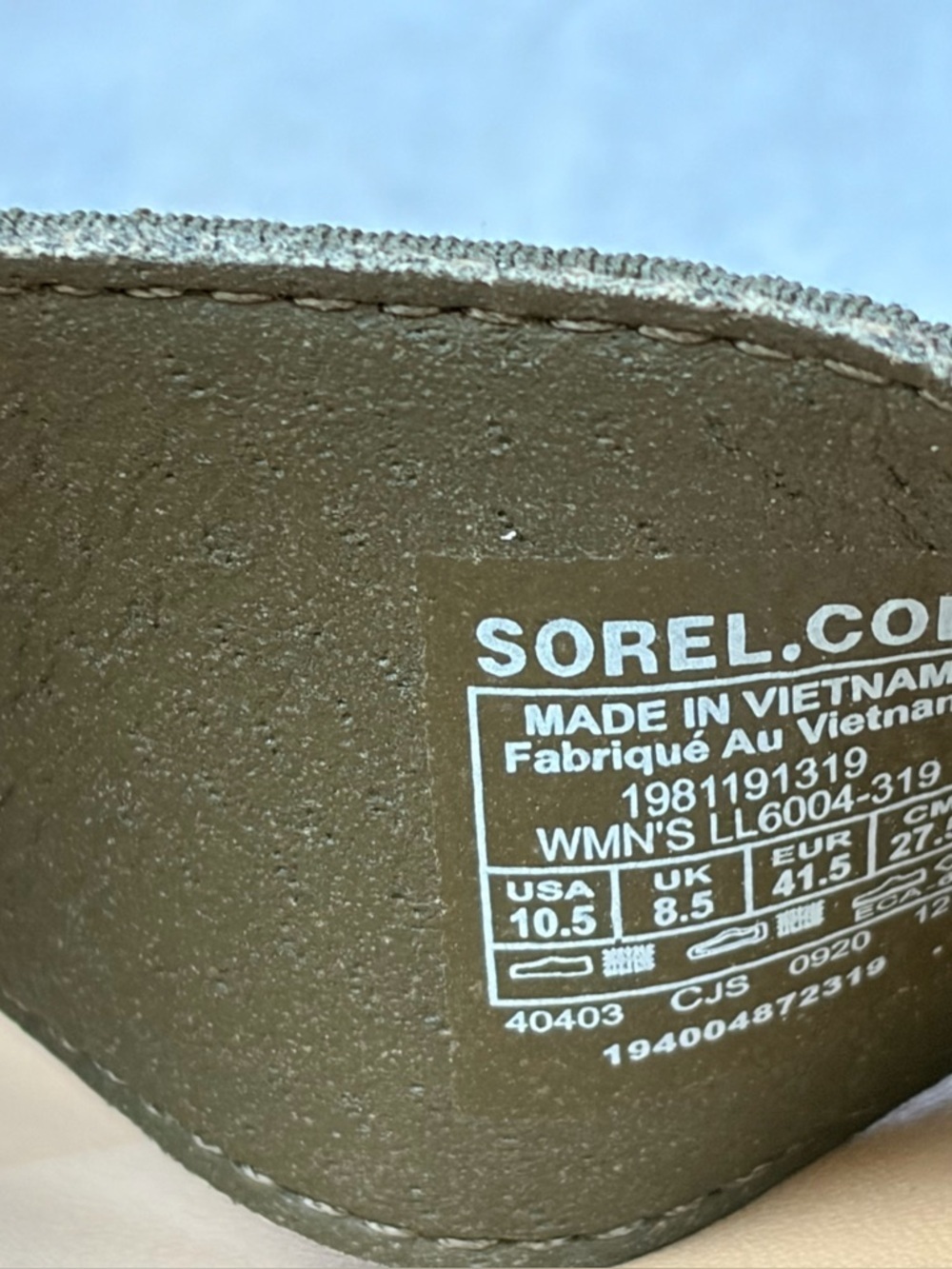 Sorel Women’s Ella II Strap Sandals Olive Green/Gum Size 10.5 - Picture 15 of 15